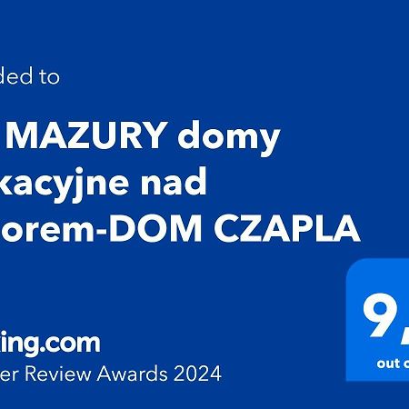 J&W MAZURY luksusowe domy wakacyjne luxuriöses Ferienhaus am See luxury Lakehouse z własną plażą-DOM CZAPLA Waplewo  Zewnętrze zdjęcie
