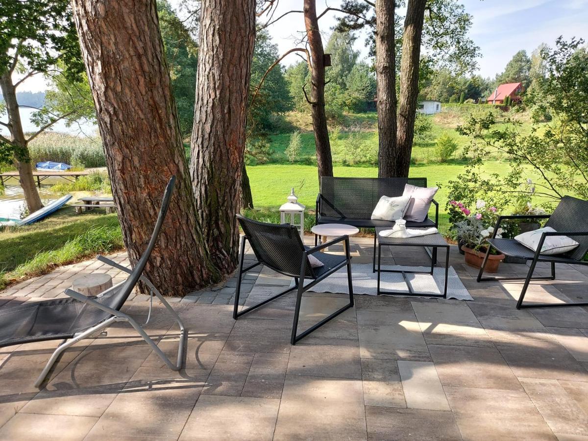 J&W MAZURY luksusowe domy wakacyjne luxuriöses Ferienhaus am See luxury Lakehouse z własną plażą-DOM CZAPLA Waplewo  Zewnętrze zdjęcie