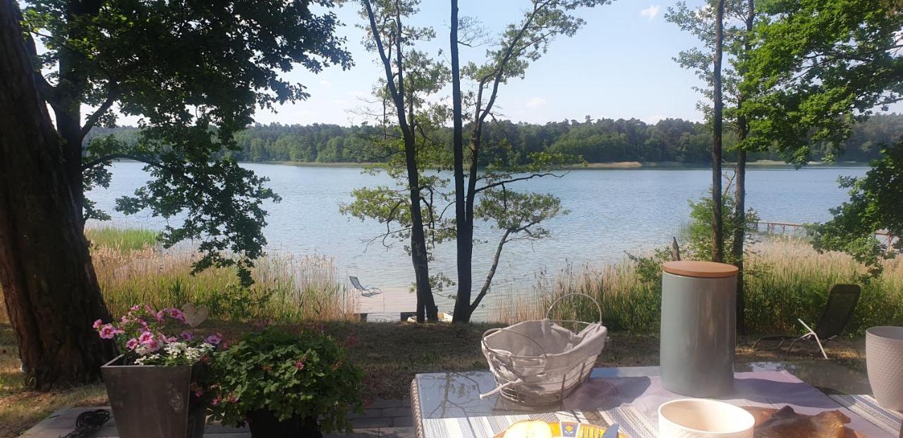 J&W MAZURY luksusowe domy wakacyjne luxuriöses Ferienhaus am See luxury Lakehouse z własną plażą-DOM CZAPLA Waplewo  Zewnętrze zdjęcie