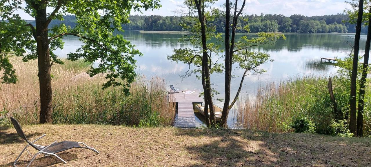 J&W MAZURY luksusowe domy wakacyjne luxuriöses Ferienhaus am See luxury Lakehouse z własną plażą-DOM CZAPLA Waplewo  Zewnętrze zdjęcie